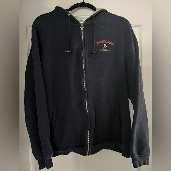 Vintage DISNEYLAND the Original Zip Up Hoodie - Picture 1 of 9